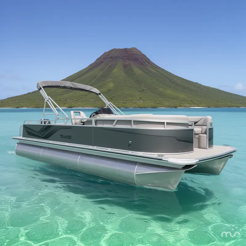 Slide: The Image of Tahoe Sport 85 23 VERASTILE REAR BENCH-140HP 2026 - 2