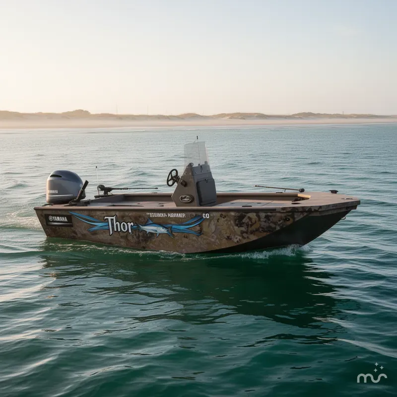 The Image of Thor Fish Hammer WITH LIVEWELL-YAMAHA 60 2026 - 0