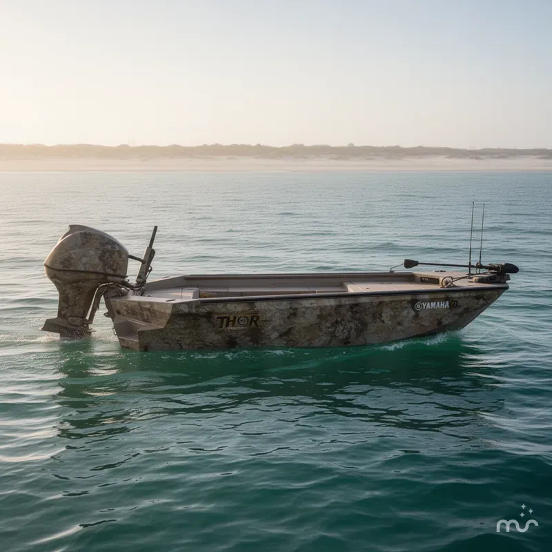 Slide: The Image of Thor Fish Hammer WITH LIVEWELL-YAMAHA 60 2026 - 2