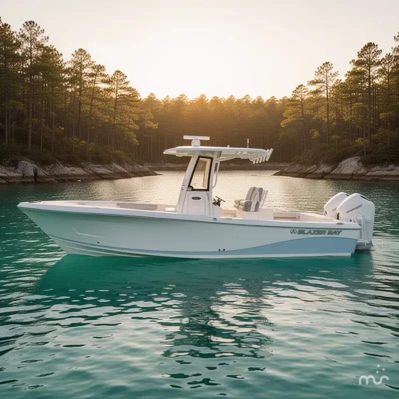 Slide: The Image of Blazer Bay Makaira 2800 2026 - 2