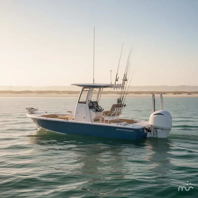 Slide: The Image of Sportsman Masters 247OE Bay Boat 2025 - 4