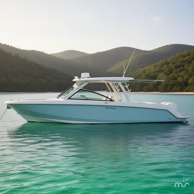 Slide: The Image of Boston Whaler 320 Vantage 2018 - 2