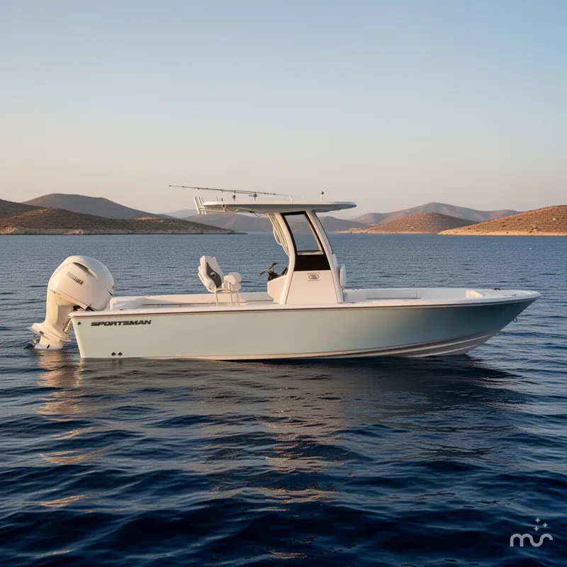 Slide: The Image of Sportsman Masters 247OE Bay Boat 2026 - 2