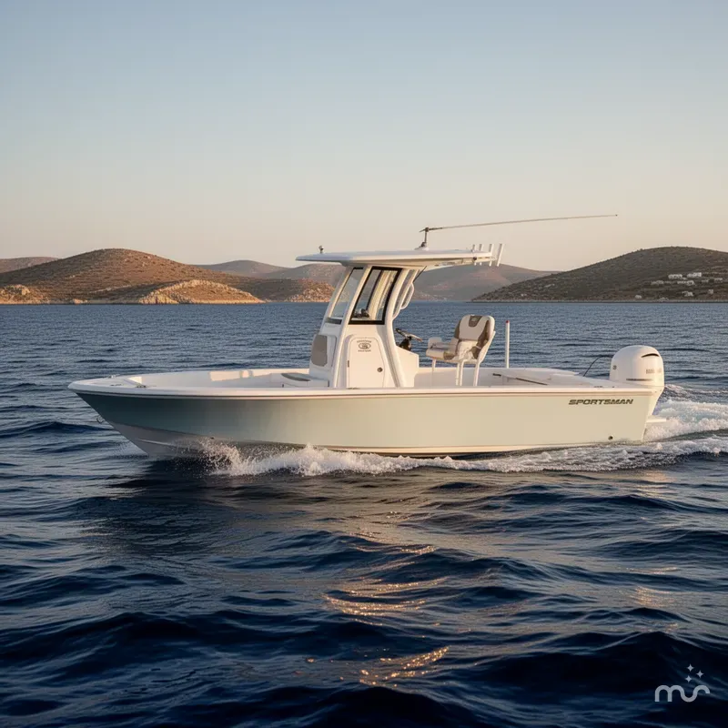 Slide: The Image of Sportsman Masters 247OE Bay Boat 2026 - 4
