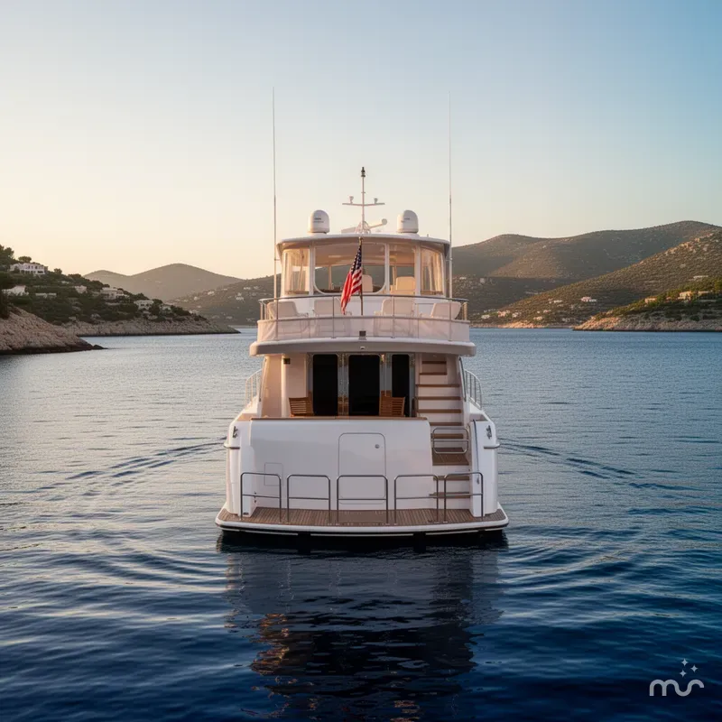 Slide: The Image of Hatteras 64 Motor Yacht 2007 - 4
