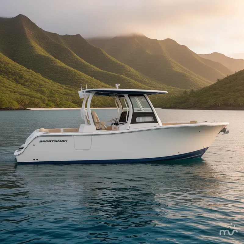 Slide: The Image of Sportsman Open 302 Center Console 2026 - 2