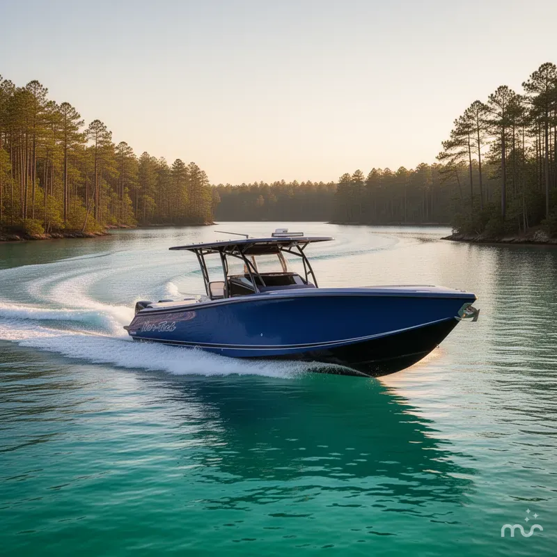 Slide: The Image of Nor-Tech 390 Sport Center Console 2023 - 4