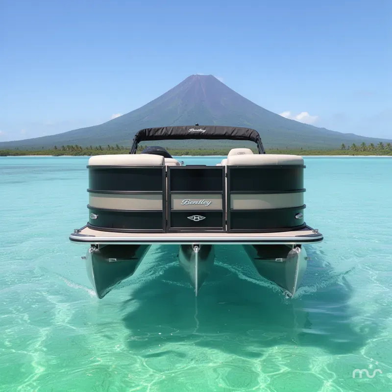 Slide: The Image of Bentley Pontoons Legacy Quad 223 2026 - 3