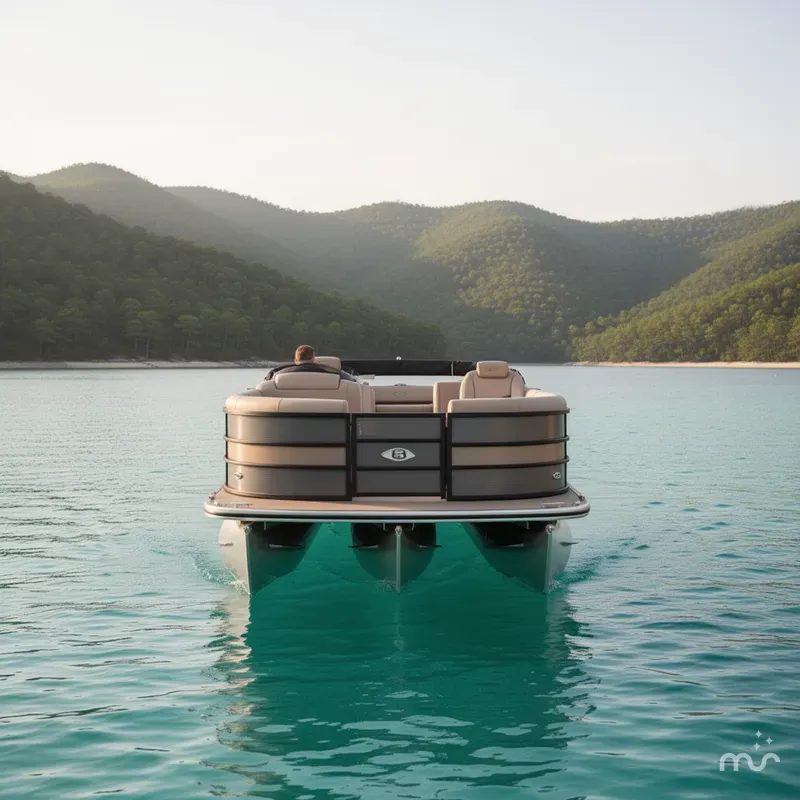 Slide: The Image of Bentley Pontoons Legacy 240 DL Navigator 2026 - 3