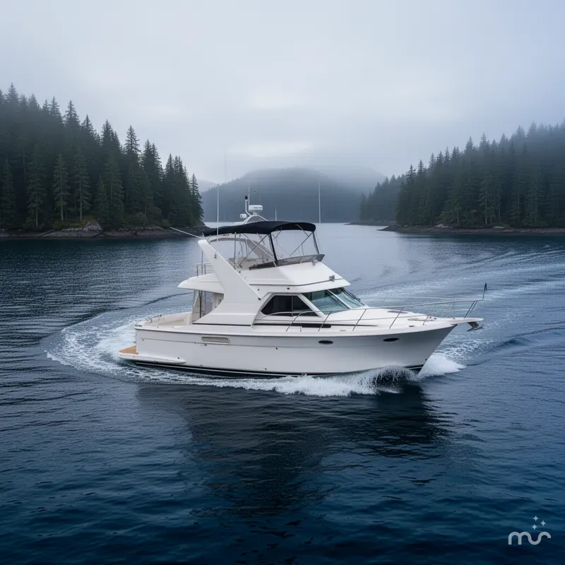Slide: The Image of Carver Yachts 420 Mariner 2004 - 2