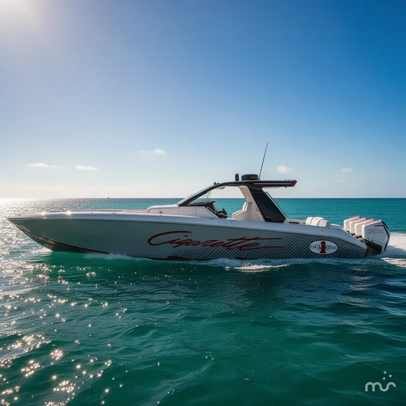 Slide: The Image of Cigarette 41' Nighthawk 2025 - 4