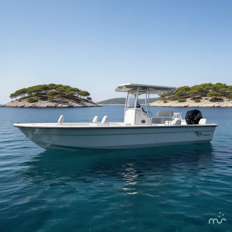 Slide: The Image of Bay Rider 2460 FS Skiff 2026 - 2