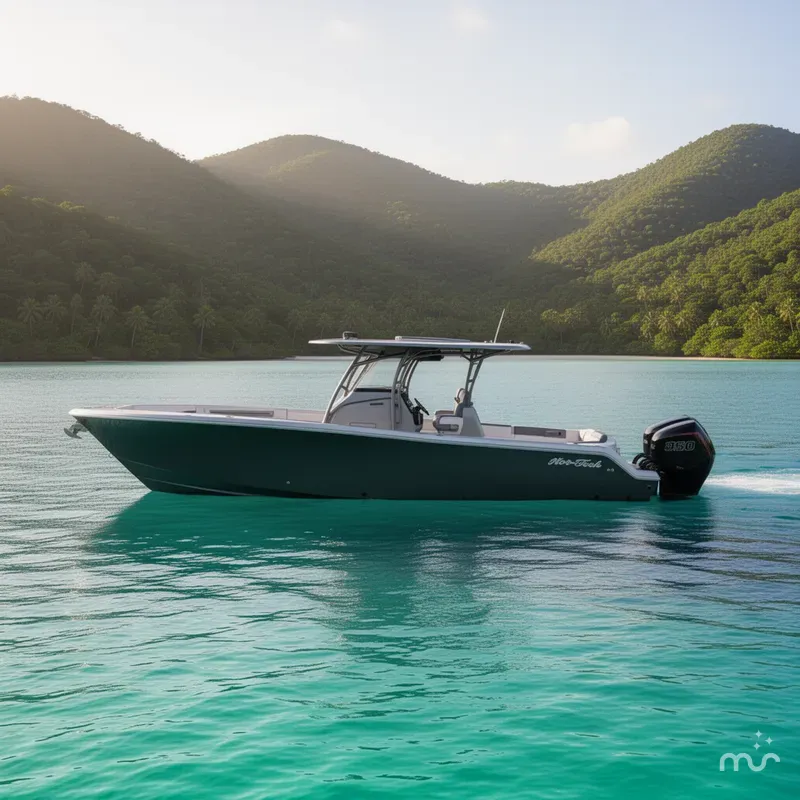 Slide: The Image of Nor-Tech 390 Sport Center Console 2021 - 2