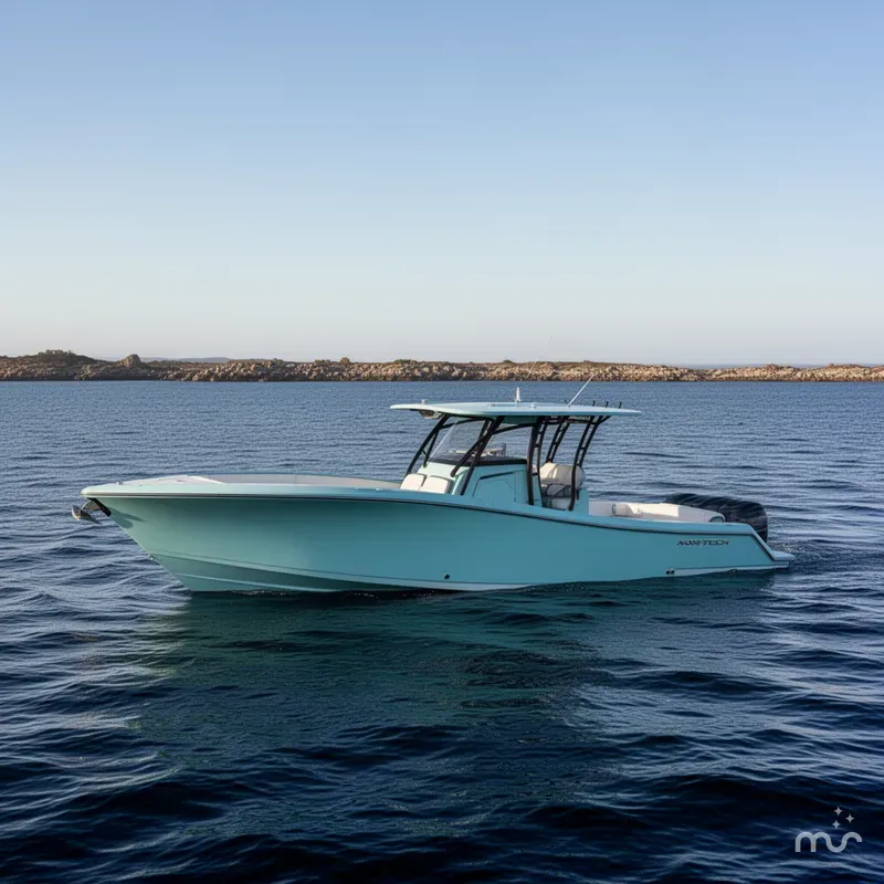 Slide: The Image of Nor-Tech 340 Sport Center Console 2025 - 2