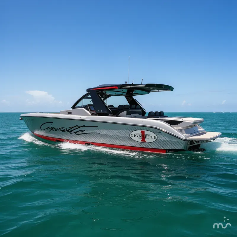 Slide: The Image of Cigarette 41' Nighthawk SD Edition 2024 - 4