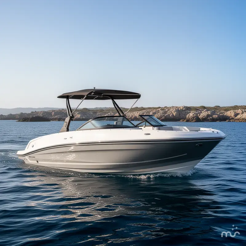 Slide: The Image of Bayliner VR6 Bowrider OB 2021 - 2