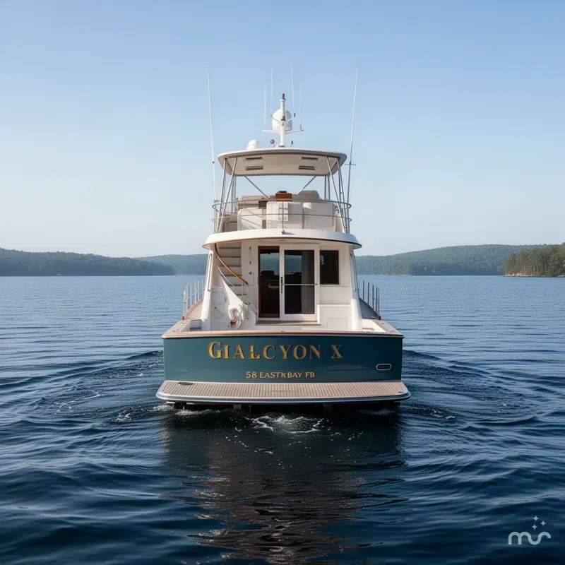 Slide: The Image of Grand Banks 58 Eastbay FB 2004 - 2