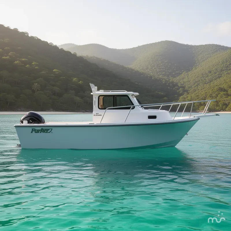 Slide: The Image of Parker Marine 217 Explorer WITH AC IN CABIN 2026 - 2