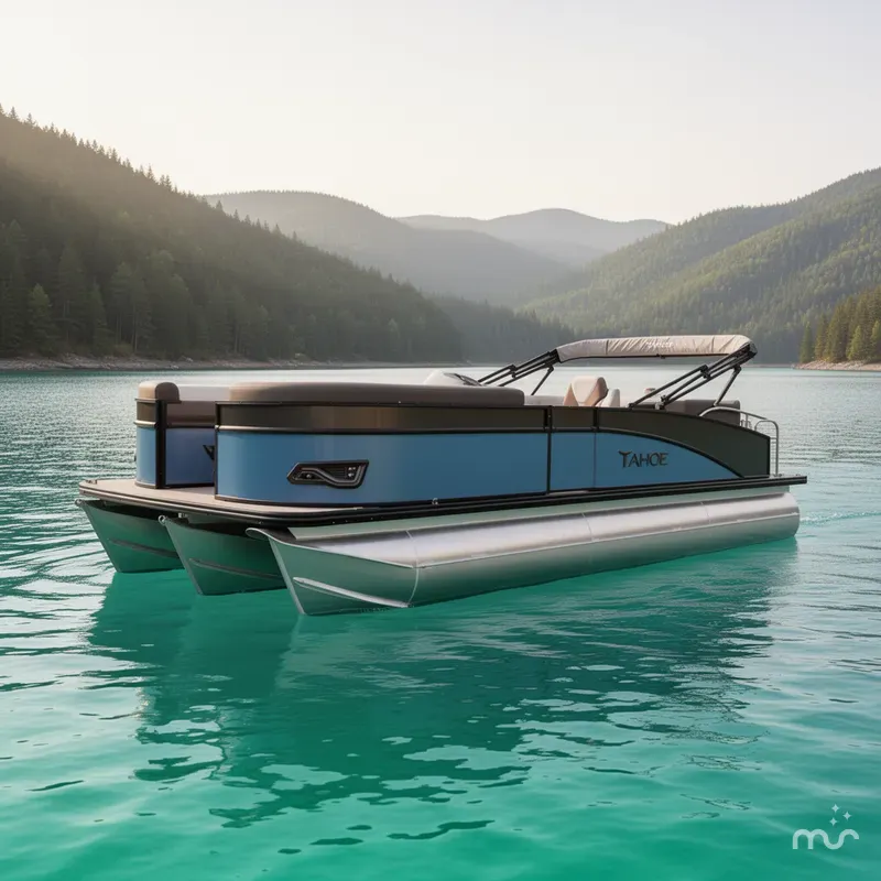 The Image of Tahoe Cascade 23 QUAD LOUNGER-200HP 2026 - 0