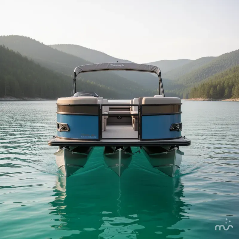 Slide: The Image of Tahoe Cascade 23 QUAD LOUNGER-200HP 2026 - 1