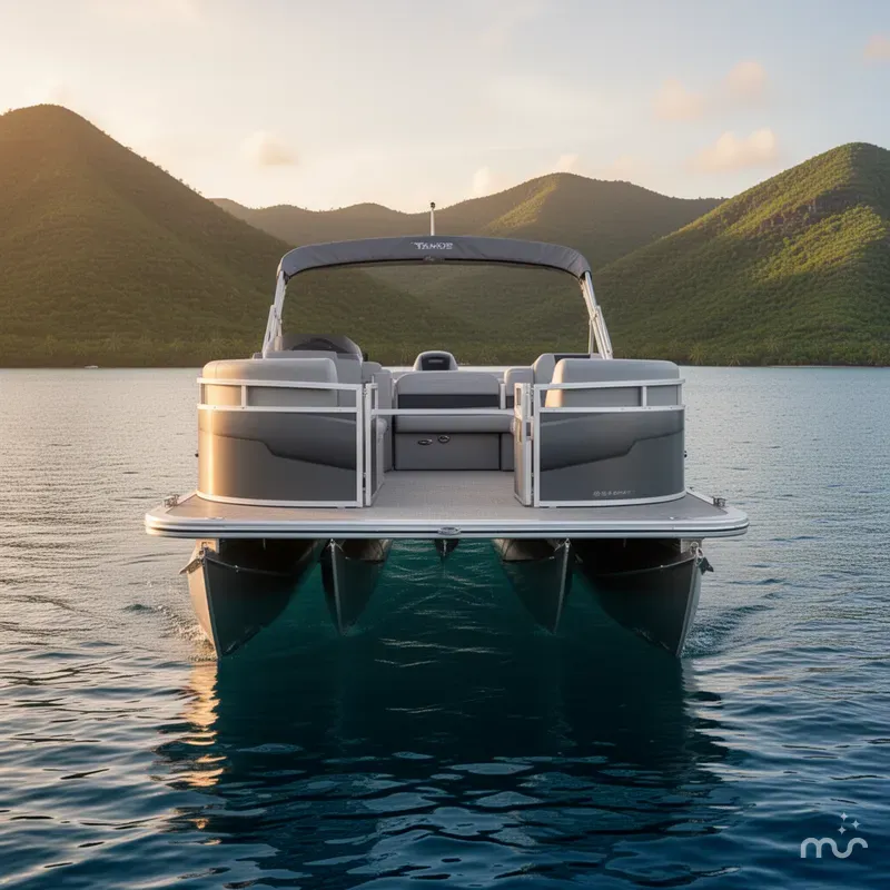 Slide: The Image of Tahoe Sport 85 23 VERASTILE REAR BENCH-140HP 2026 - 1