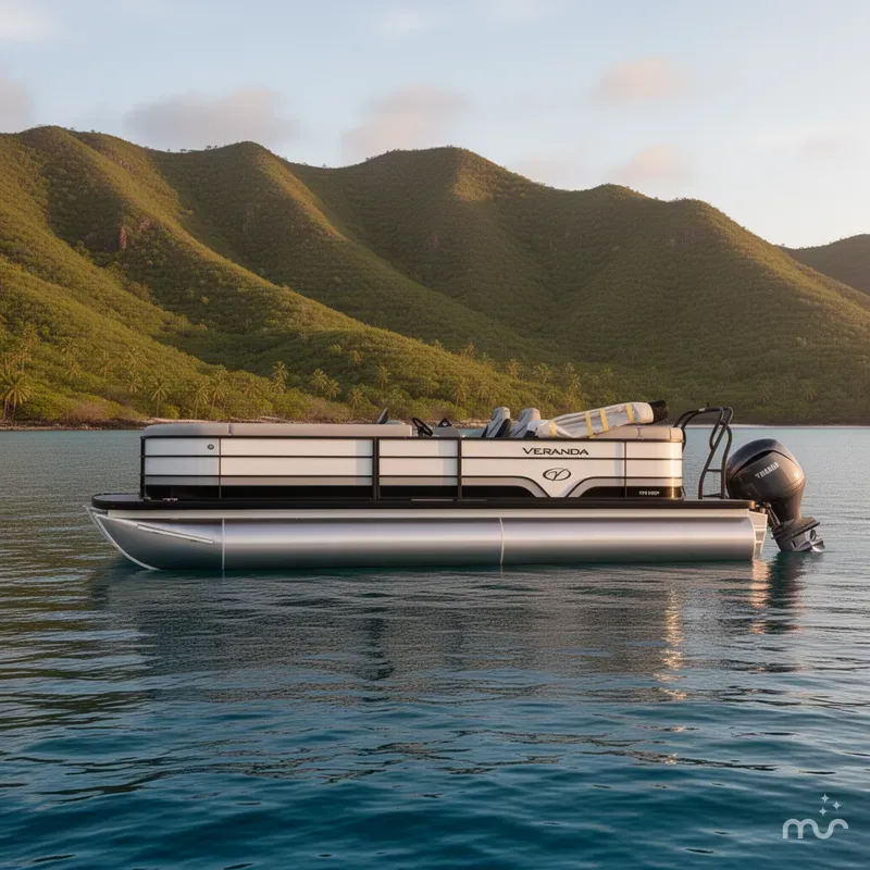 Slide: The Image of Veranda Vista Series TRITOON-150HP 2026 - 2