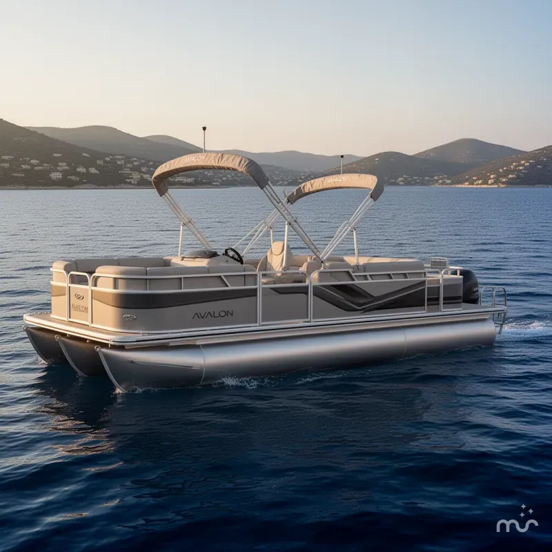 The Image of Avalon Venture 85 23 QUAD LOUNGER 140HP 2026 - 0