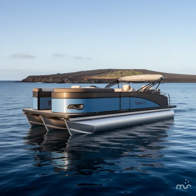 The Image of Tahoe Cascade 23 QUAD LOUNGER-200HP 2026 - 0