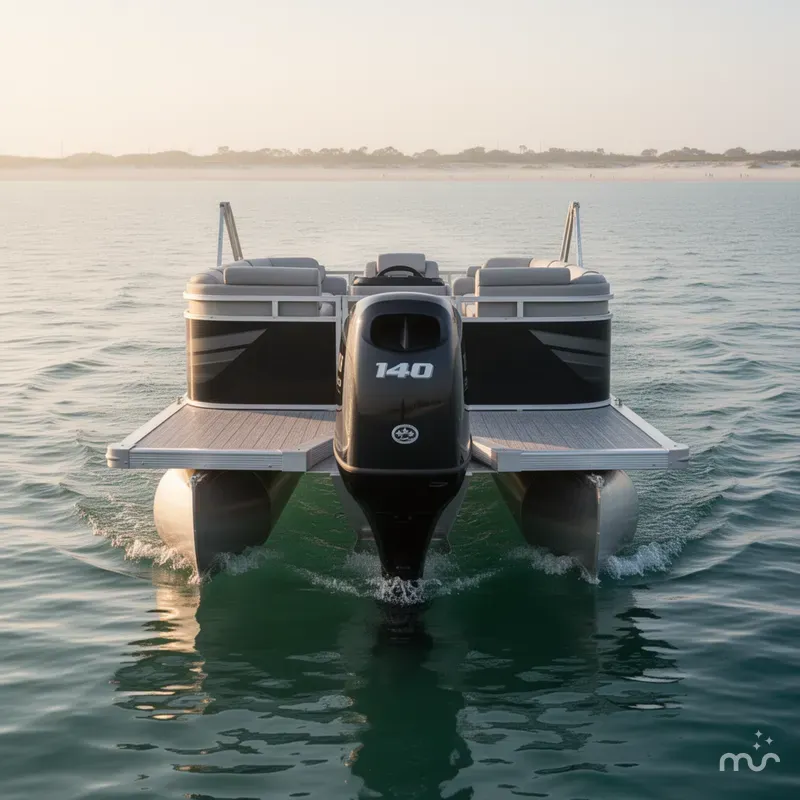 Slide: The Image of Tahoe SLT 23 QUAD LOUNGER-140HP 2026 - 1