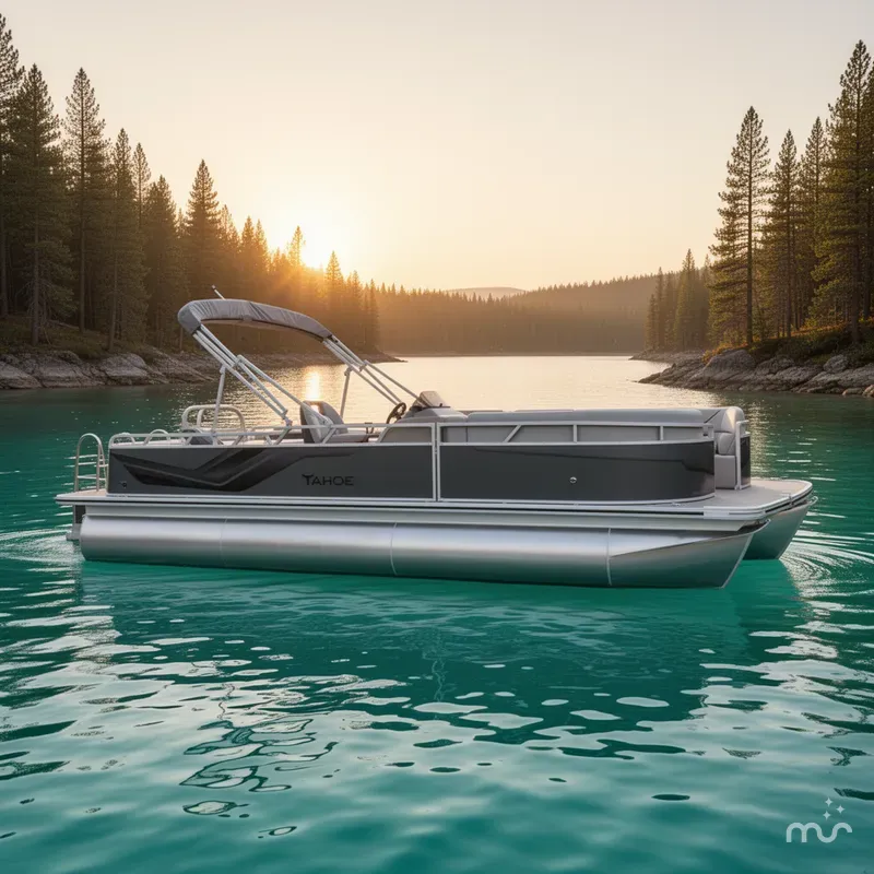 Slide: The Image of Tahoe Sport 85 23 VERASTILE REAR BENCH-140HP 2026 - 2