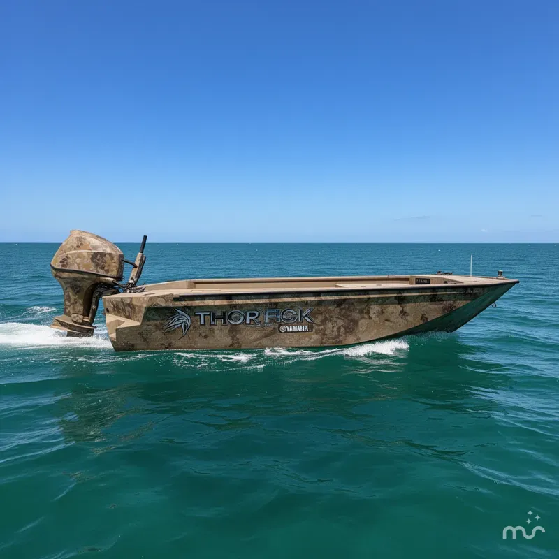 Slide: The Image of Thor Fish Hammer WITH LIVEWELL-YAMAHA 60 2026 - 2