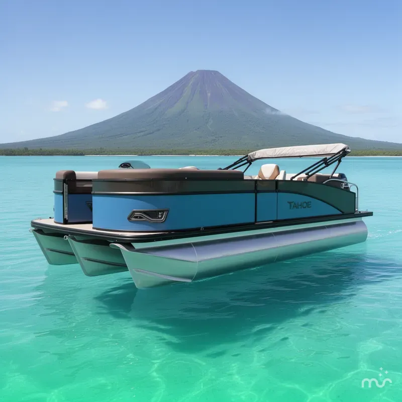 The Image of Tahoe Cascade 23 QUAD LOUNGER-200HP 2026 - 0