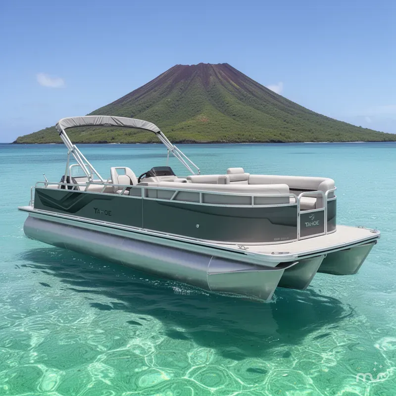 Slide: The Image of Tahoe Sport 85 23 VERASTILE REAR BENCH-140HP 2026 - 2