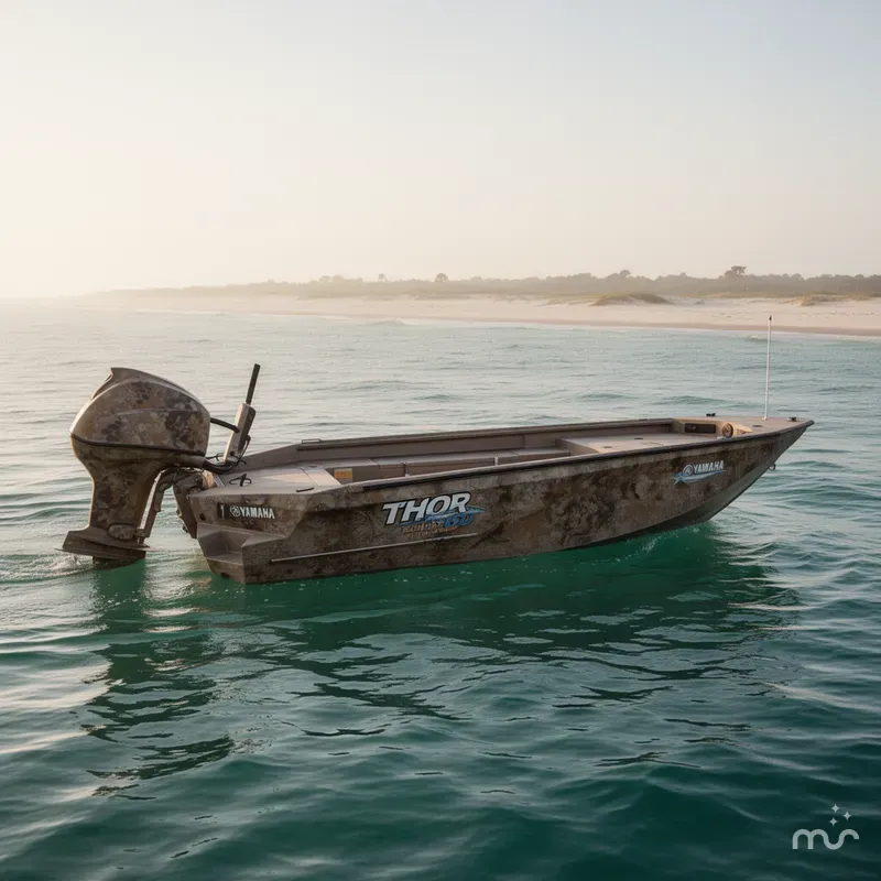 Slide: The Image of Thor Fish Hammer WITH LIVEWELL-YAMAHA 60 2026 - 2