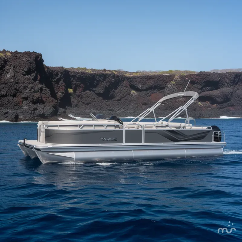 Slide: The Image of Tahoe Sport 85 23 VERASTILE REAR BENCH-140HP 2026 - 2