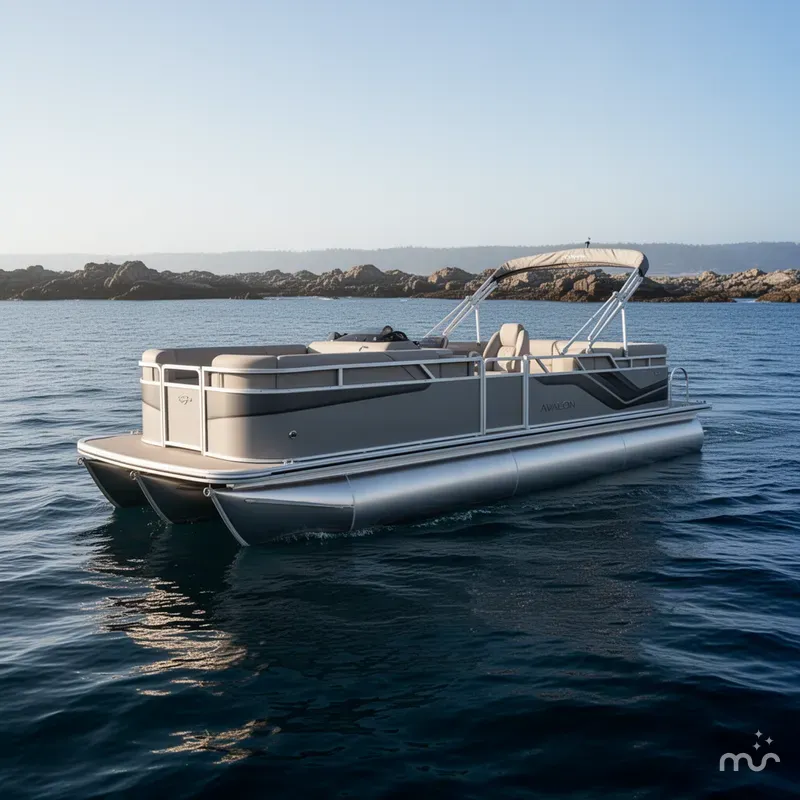 The Image of Avalon Venture 85 23 QUAD LOUNGER 140HP 2026 - 0