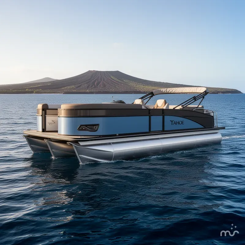 The Image of Tahoe Cascade 23 QUAD LOUNGER-200HP 2026 - 0