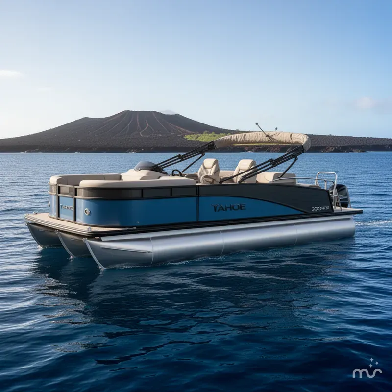 Slide: The Image of Tahoe Cascade 23 QUAD LOUNGER-200HP 2026 - 2