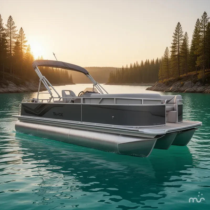 Slide: The Image of Tahoe Sport 85 23 VERASTILE REAR BENCH-140HP 2026 - 2