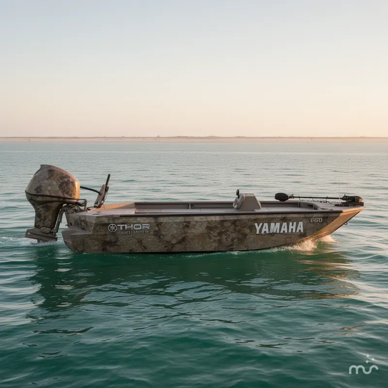 Slide: The Image of Thor Fish Hammer WITH LIVEWELL-YAMAHA 60 2026 - 2