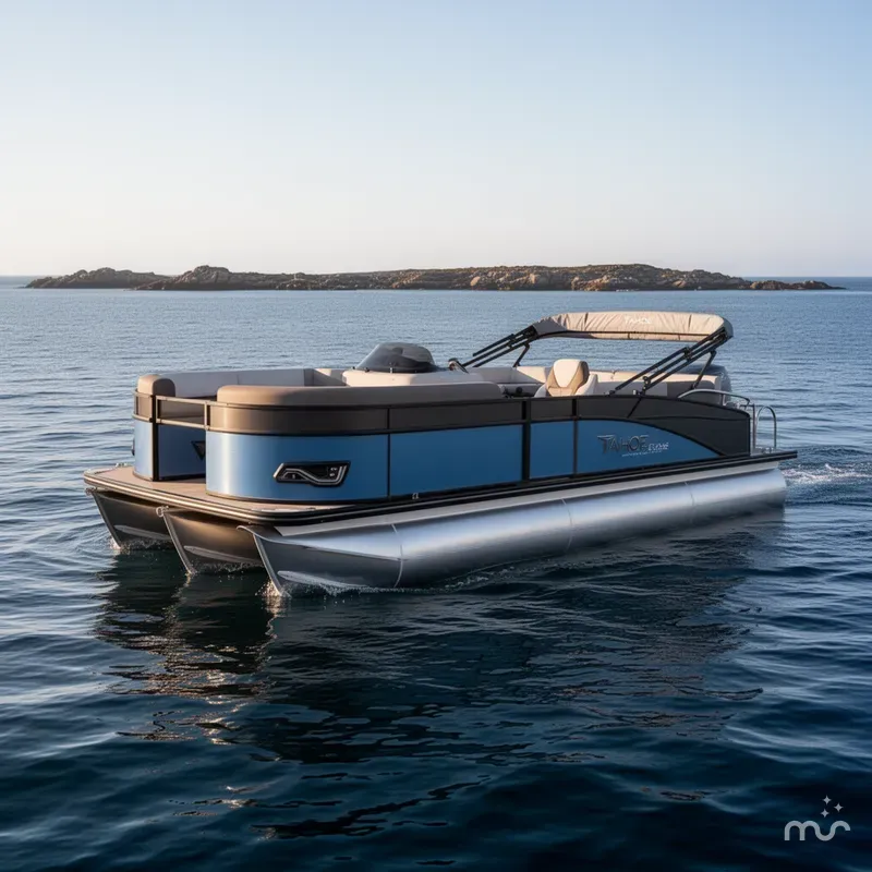 The Image of Tahoe Cascade 23 QUAD LOUNGER-200HP 2026 - 0