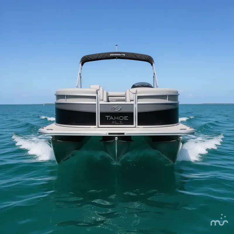 Slide: The Image of Tahoe SLT 23 QUAD LOUNGER-140HP 2026 - 1