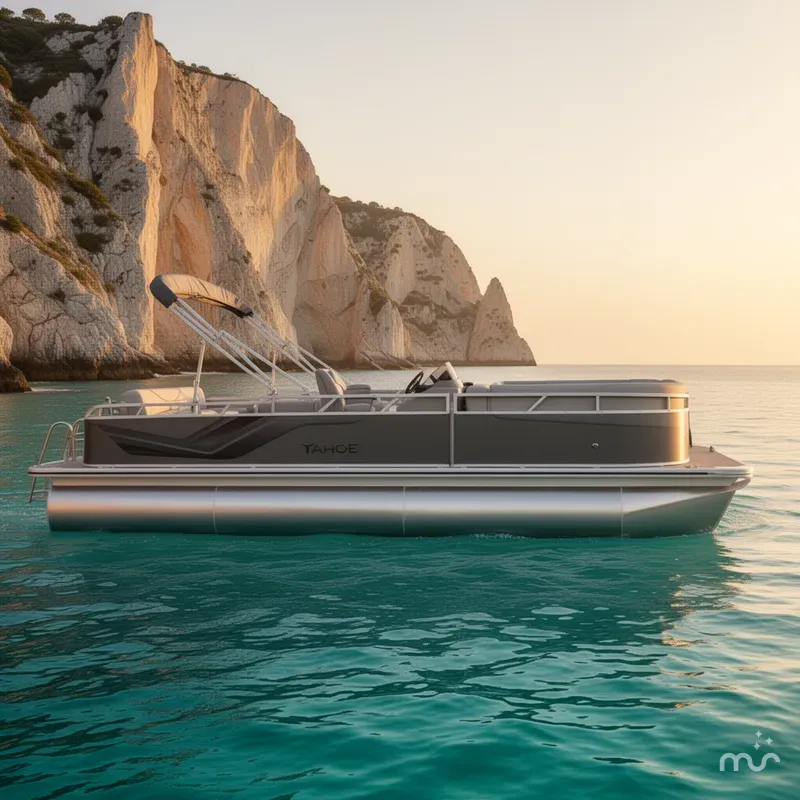 Slide: The Image of Tahoe Sport 85 23 VERASTILE REAR BENCH-140HP 2026 - 2