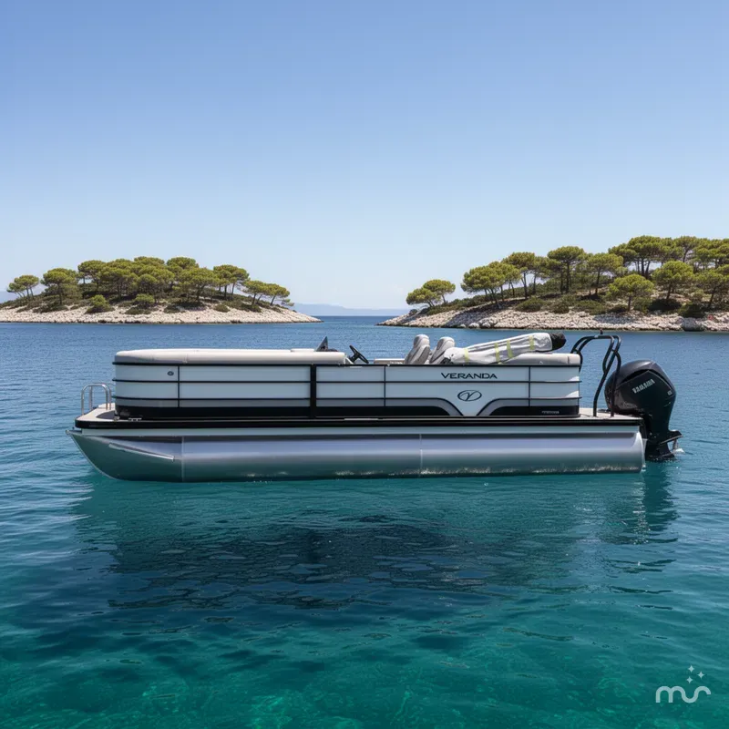 Slide: The Image of Veranda Vista Series TRITOON-150HP 2026 - 2
