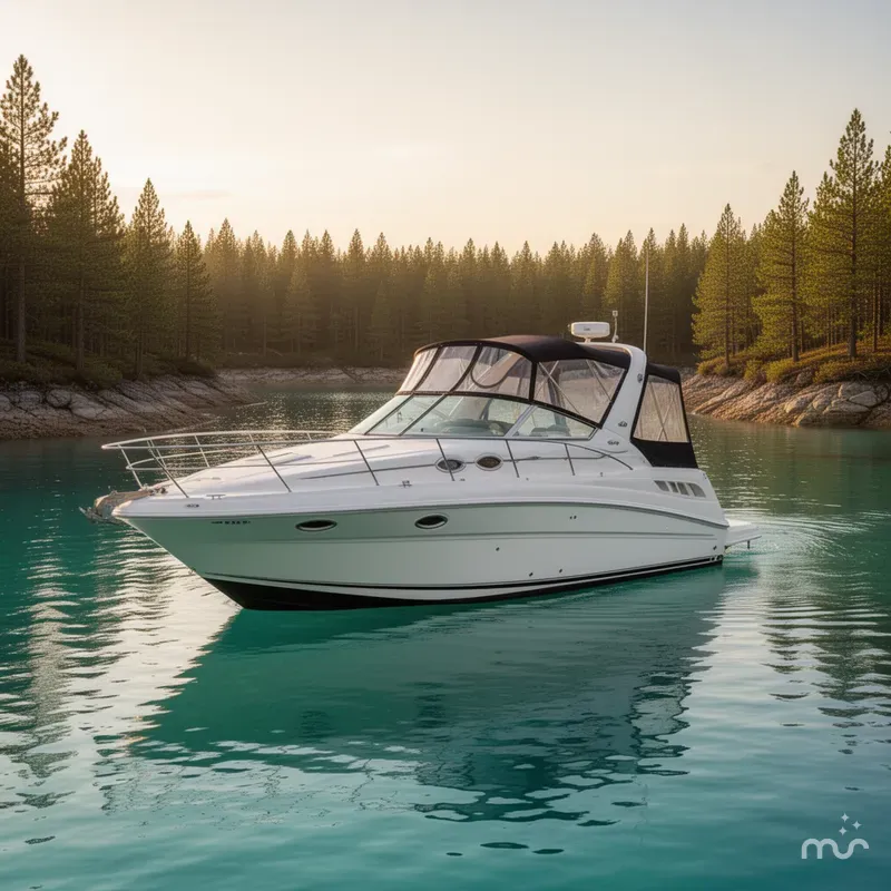 Slide: The Image of Sea Ray Sundancer 320 2002 - 2