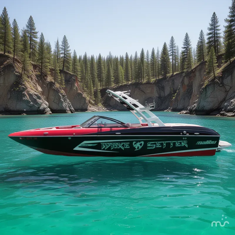 Slide: The Image of Malibu Wakesetter 22 MXZ 2012 - 2