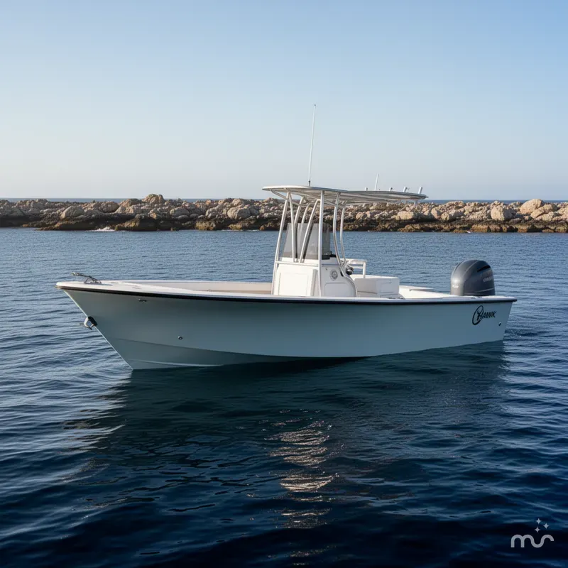 Slide: The Image of C-Hawk 25 Center Console 2026 - 2