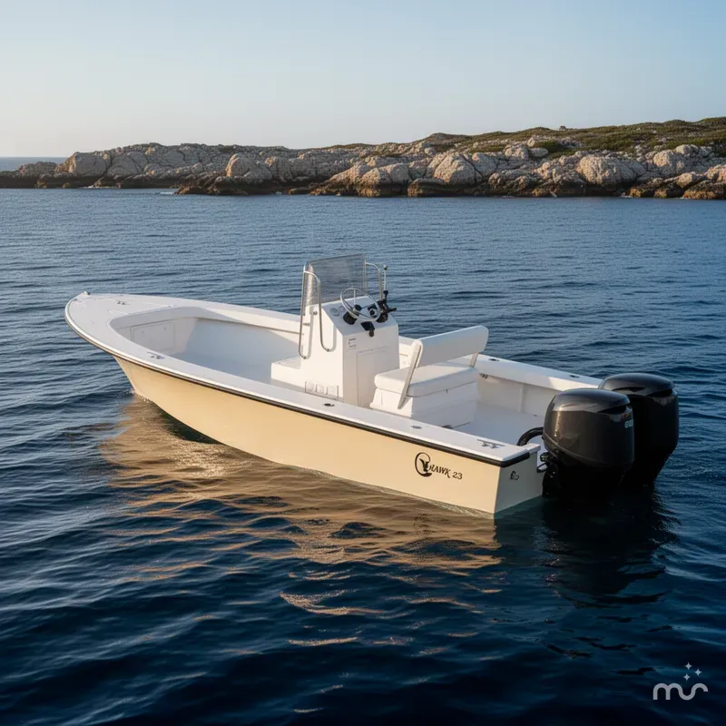 Slide: The Image of C-Hawk 23 Center Console 2026 - 2