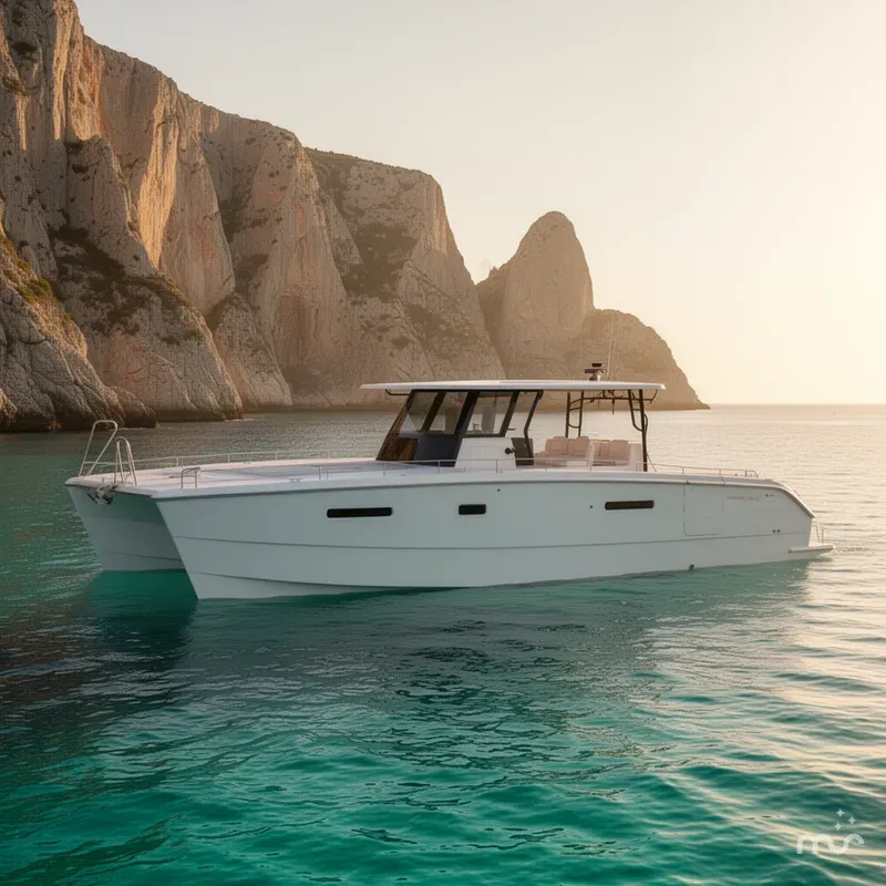 Slide: The Image of Invincible 38 Catamaran 2026 - 2