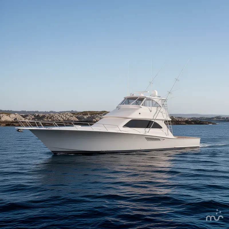 Slide: The Image of Sportfish (Bertram, Hatteras, Viking) 62 Enclosed Bridge 2014 - 2